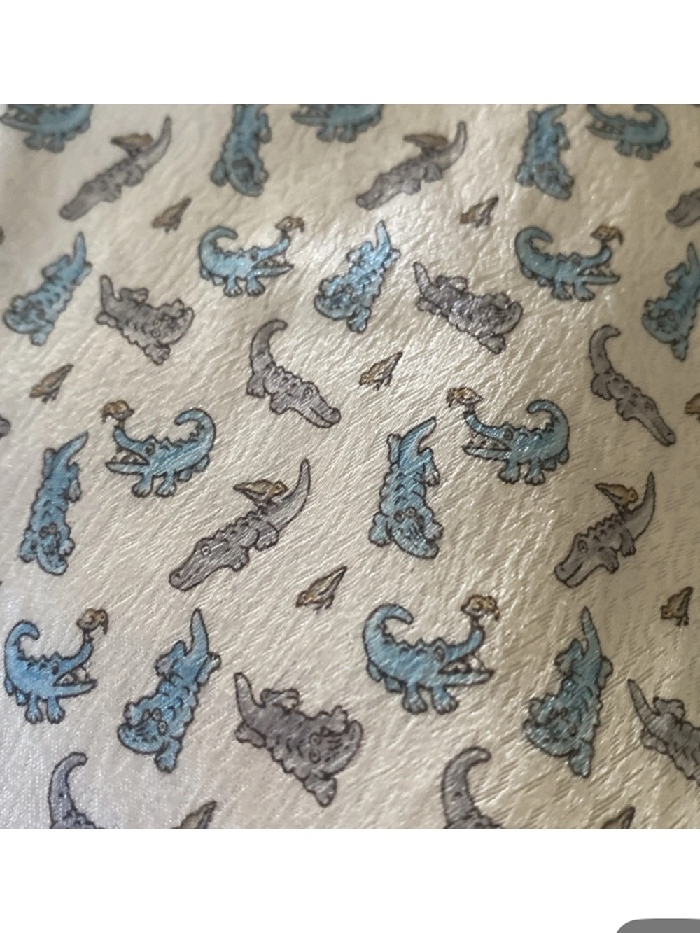 Pierre Cardin Designer Men's 100% Silk Alligator Fun Print Necktie 👔
